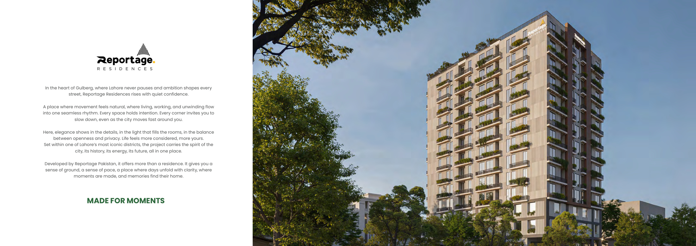 Reportage Residences